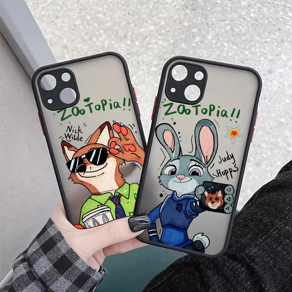 ดิสนีย์ นิค จูดี้ เคสใสแบบด้าน - Phone Cases Mous บทวิจารณ์และราคา