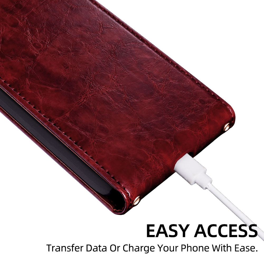 เคสหนังแบบพลิกขึ้นลง ป้องกันรอ - Slim Card Slot Case บทวิจารณ์และราคา